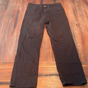 Izod Men's Black Chinos